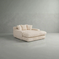 Fauteuil Antibes en tissu cordon XXL - Maison SOLA