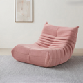 Fauteuil Cassis en tissu bouclé - Maison SOLA