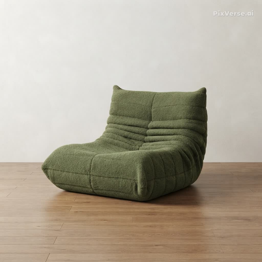 Fauteuil Cassis en tissu bouclé - Maison SOLA